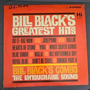 Bill Black's Greatest Hit LP Vinyl Record